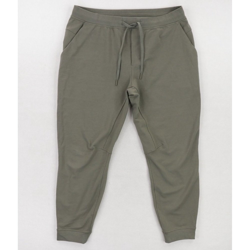 Lululemon City Sweat Jogger Men's XXL Gray Sage Sweatpants Pocket M5AJTS - Picture 2 of 8